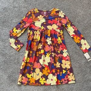 NEW Girls Tea Collection Long Sleeve French Floral Dress- Size 8